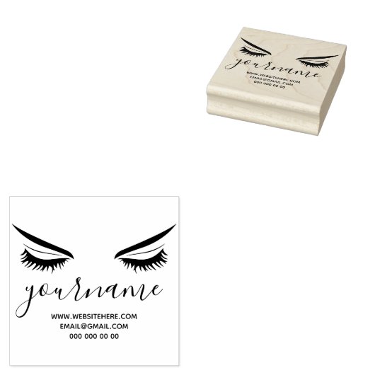 Tampons Encreurs Extension Eyelashes (Tamponné)