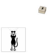 Tampons Encreurs Fabric de Cat funny (Tamponné)