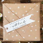 Tampons Encreurs Fabriqué à la main avec amour Script Heart Personn