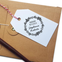 Fabriqué À La Main Avec Amour Timbre En Caoutchouc