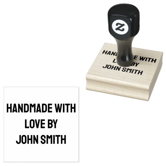 Tampons Encreurs Fabriqué à la main par, Timbre en caoutchouc perso (Tamponné)