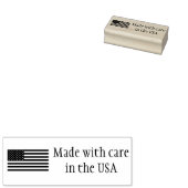 Tampons Encreurs Fabriqué aux États-Unis Timbre en caoutchouc (Tamponné)