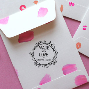 Tampons Encreurs Fabriqué avec amour par,