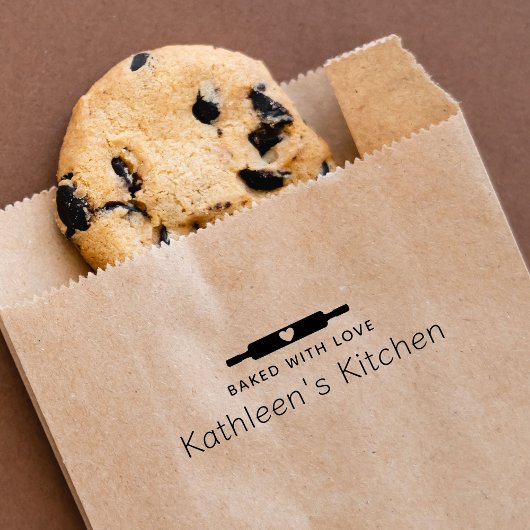 Tampons Encreurs Fabriqué Maison Cuite Avec Épingle Rolling Amour