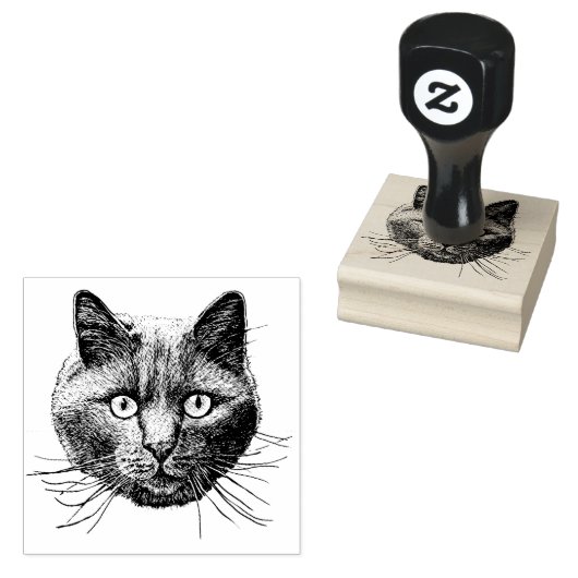 Tampons Encreurs Face de chat (Tamponné)