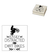 Tampons Encreurs Facilement distrait par les vélos à sec / Motocros (Tamponné)