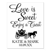 Tampons Encreurs Fairytale Carriage L'amour est doux (Impression)