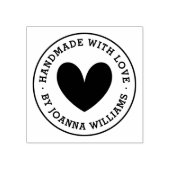 Tampons Encreurs Fait à la main avec amour par nom personnalisé mod (Impression)