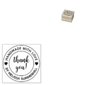 Tampons Encreurs Fait à la main avec le Merci d'amour 1x1 (Tamponné)