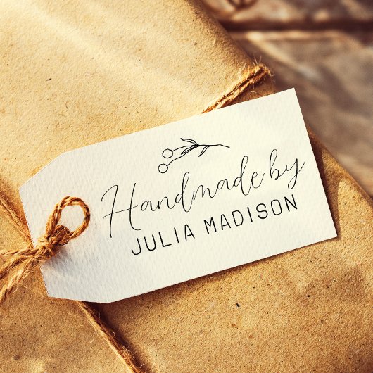 Tampons Encreurs Fait À La Main Levé Botanique Simple