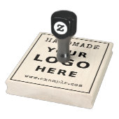 Tampons Encreurs Fait main Ajouter votre logo d'entreprise Simple M (Tampon)