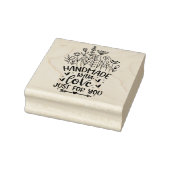 Tampons Encreurs Faite à la main avec Fleur sauvage d'amour (Tampon)