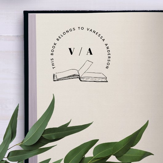 Tampons Encreurs Faites votre propre livre moderne bibliothèque per