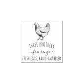 Tampons Encreurs Faites votre propre nom de ferme personnalisé Vint (Impression)