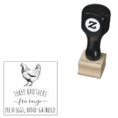 Tampons Encreurs Faites votre propre nom de ferme personnalisé Vint (Tamponné)