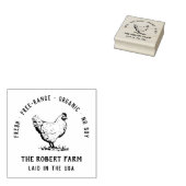 Tampons Encreurs Famille Personnalisée Oeuf de ferme Carton Timbre (Tamponné)