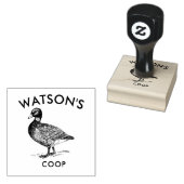 Tampons Encreurs Family Coop | Timbre d'oeuf de canard (Tamponné)