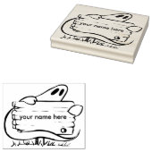 Tampons Encreurs Fantôme avec panneau 2 illustration timbre d'art (Tamponné)