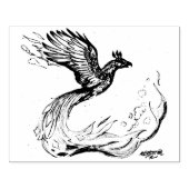 Tampons Encreurs Faucon volant d'oiseaux Phoenix Faucon volant Aigl (Impression)