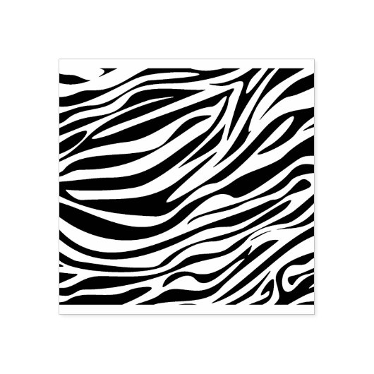 Tampons Encreurs Faune Zebra Stripes Motif (Impression)