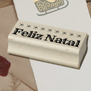 Tampons Encreurs Feliz Natal, Noël portugais
