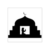 Tampons Encreurs femme offrant des prières timbre d'art (Impression)