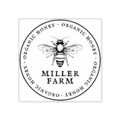 Tampons Encreurs Ferme appartenant à la famille ronde Timbre de mie (Impression)