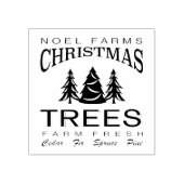 TAMPONS ENCREURS FERME D'ARBRES DE NOËL (Impression)