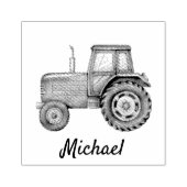 Tampons Encreurs Ferme de tracteurs personnalisée (Impression)