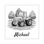 Tampons Encreurs Ferme de tracteurs personnalisée (Impression)