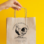 Tampons Encreurs Ferme Élevage de poulet frais bio