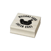 Tampons Encreurs FERME FRAIS | Oeufs De Ferme Frais Timbre En Caout (Tampon)