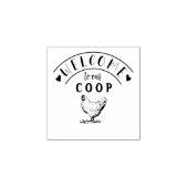 Tampons Encreurs Ferme Hen | Timbre en caoutchouc personnalisé (Impression)