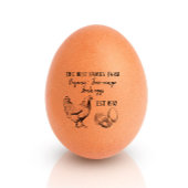 Tampons Encreurs Ferme rustique/ferme familiale OEufs frais à porté