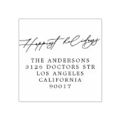 Tampons Encreurs Festive Flora Happy Holidays Gold Ink (Impression)