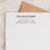 Tampons Encreurs Fête de Mariage moderne Enregistrer la date Ménage