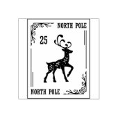 Tampons Encreurs Fête de Noël du Pôle Nord Reindeer (Impression)