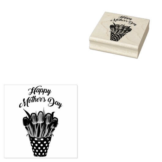 Tampons Encreurs Fête des mères (Tamponné)