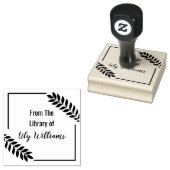 Tampons Encreurs Feuille Tropicale De La Bibliothèque De Plaques (Tamponné)