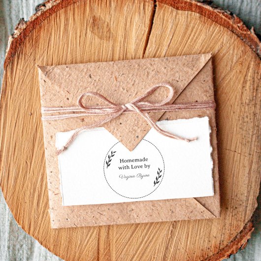 Tampons Encreurs Feuilles & Wreath Fait Maison Avec Timbre En Caout