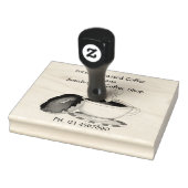 Tampons Encreurs Fèves de café fraîchement rôties (Tampon)