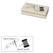 Tampons Encreurs Fil et aiguille cousu main (Tamponné)