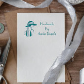 Tampons Encreurs Fille Flapper des années 1920 faite à la main par