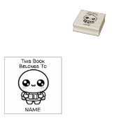 Tampons Encreurs Fille Jumper Retour au livre scolaire Appartient à (Tamponné)