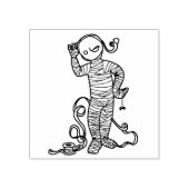 Tampons Encreurs Fille maman avec araignée illustration timbre art (Impression)