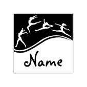 Tampons Encreurs Filles Gymnastique Timbre en caoutchouc (Impression)