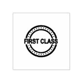 Tampons Encreurs FIRST CLASS Circle Shape Excellence Jet Black Ink  (Impression)