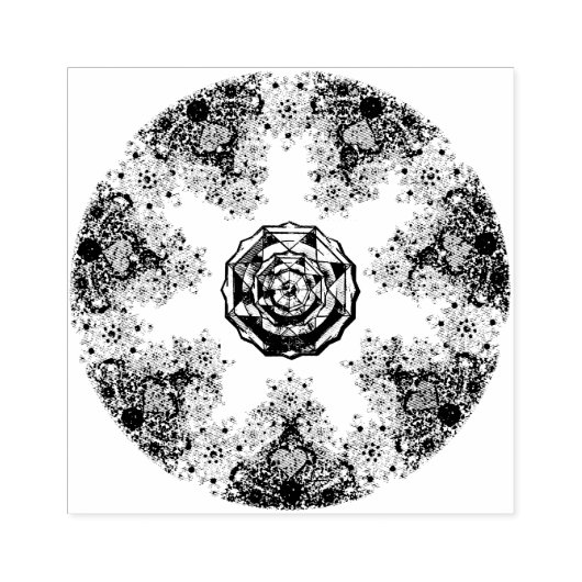 Tampons Encreurs Flacon de neige bleu glace (Impression)