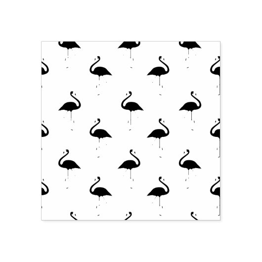 Tampons Encreurs Flamingo Motif d'impression Bois d'art Timbre (Impression)