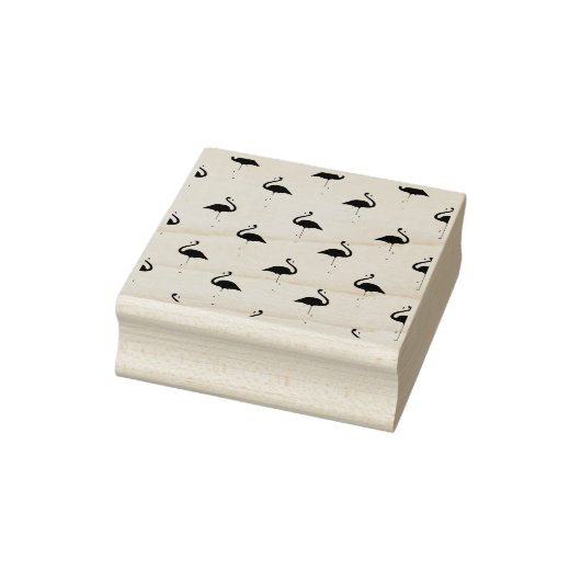 Tampons Encreurs Flamingo Motif d'impression Bois d'art Timbre (Tampon)